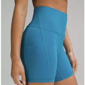 Lululemon Wunder Train High-Rise Short with Pockets 6"